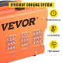 VEVOR Herramienta de Reparación de Abolladuras PL-80NS, Herramientas de Chapista 3800 A, Kit de Reparación de Parachoques de Plástico para Auto, Dent Puller, Soldador de Plástico, Reparar Abolladuras