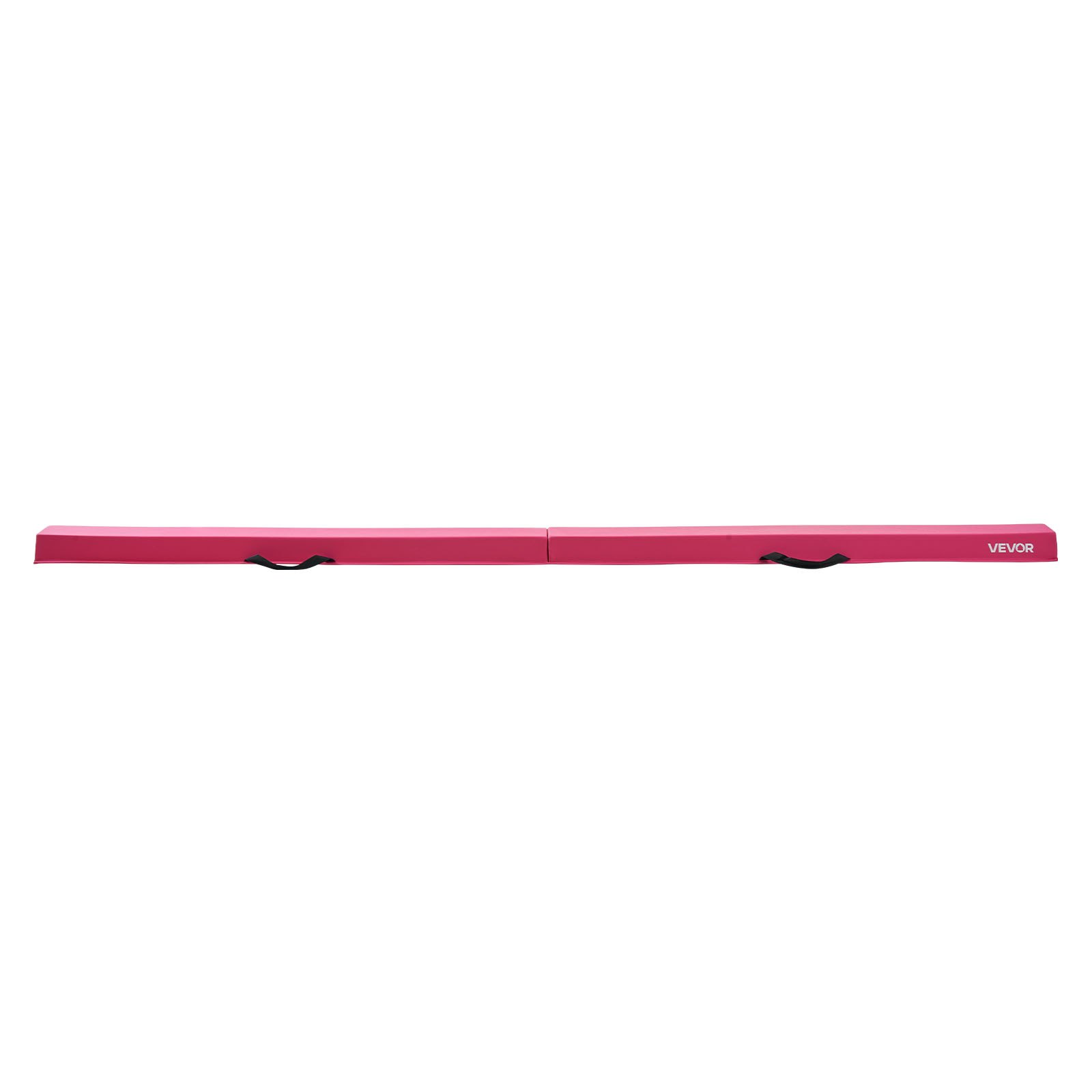 VEVOR Barra de Equilibrio para Niños, Plegable, Carga 90,7 kg, con Base Antideslizante, con Bolsa de Transporte, Color Rosa, para Uso Doméstico, Gimnasios o Entrenamiento, 2330 x 150 x 62 mm