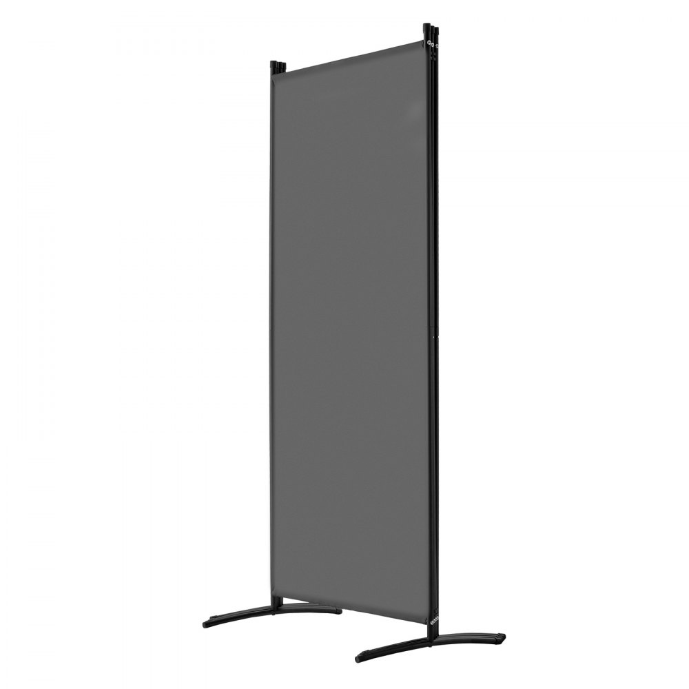 VEVOR Biombo Separador de Ambientes de 3464 x 1840 x 520 mm, Separador Plegable de Ambientes de 4 Paneles Mampara de Privacidad para Interiores, Separador de Ambientes para Oficina, Dormitorio, Gris