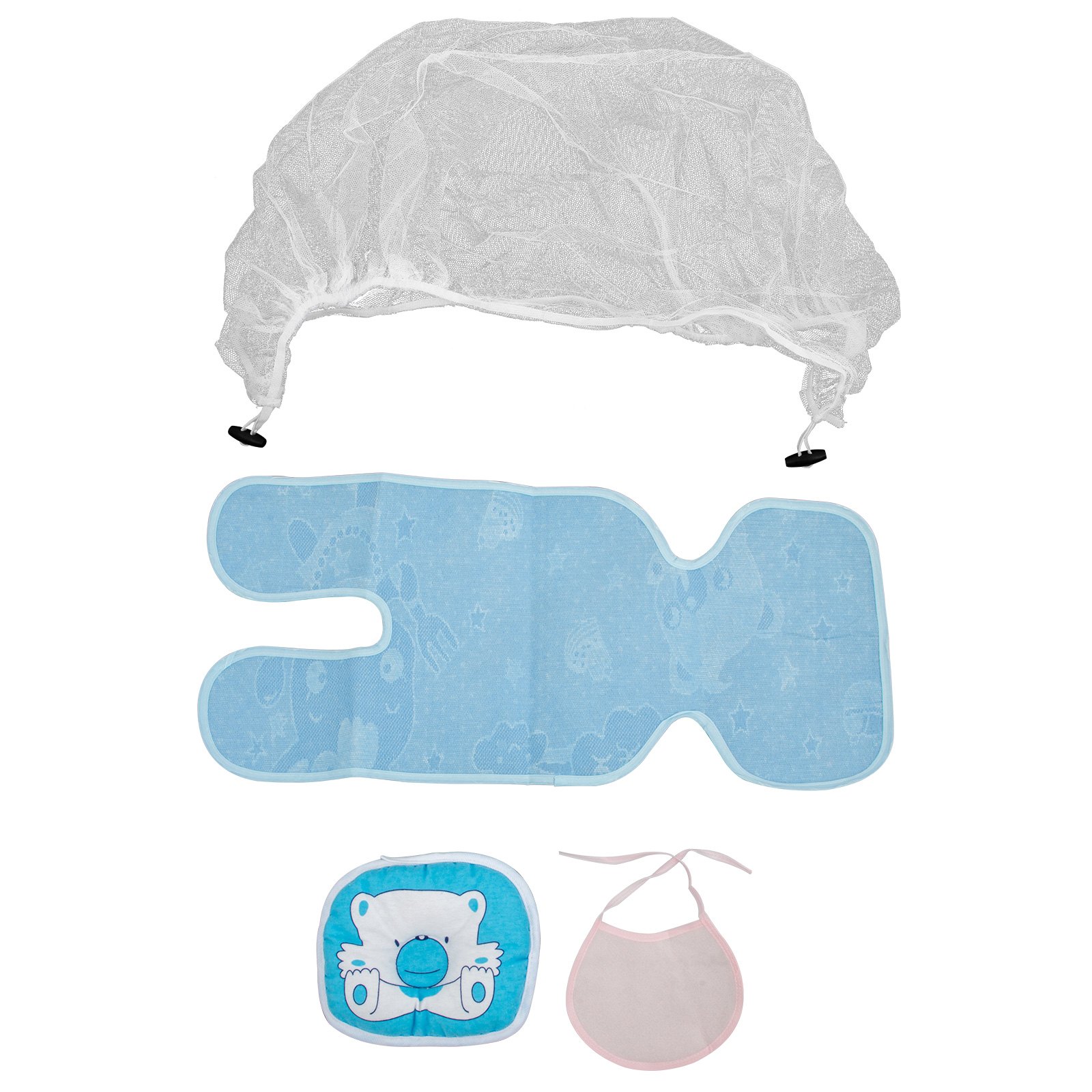 VEVOR Cochecito de Bebé 78 x 60 x 107 CM, Carrito Bebé Silla de Paseo 78 x 60 x 107 CM, con Carro Multiuso, Silla de Paseo Ligera, Carro bebe, Carritos para Mu?ecas Plegado