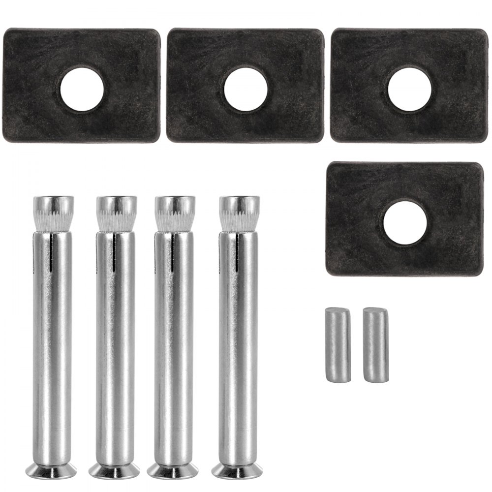 Vevor Escalera De Barandilla De Cristal Acero Altura De 98 Cm Con 2 Abrazaderas