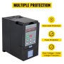 VEVOR Variador de frecuencia Vfd 5,5kW 220V Convertidor de frecuencia Entrada de 1 o 3 fases Inversor de frecuencia con velocidad de salida de 3 fases