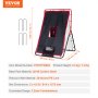 VEVOR Red de Rebote para Béisbol y Softbol ​​914 x 1372 mm Red de Lanzamiento 2 en 1 Entrenador de Rebote de Lanzador de Béisbol Red de Rebote para Práctica de Campo y Lanzamiento