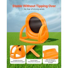 VEVOR Tablero de Dardos Inflable de Fútbol 2 x 1,4 x 2 m con 4 Pelotas de Fútbol