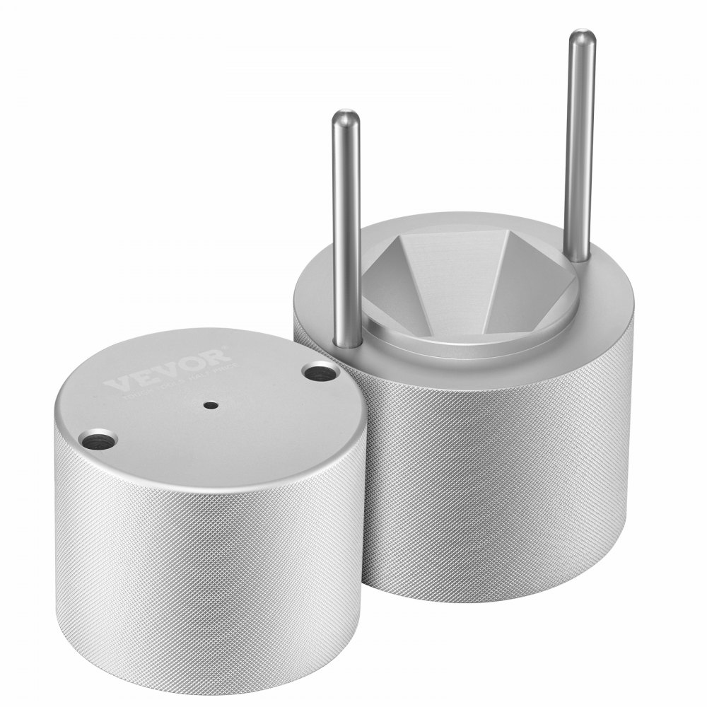 VEVOR Ice Press Ice Ball Maker Set 65 mm Ice Ball Ice Block Mold made of Aviation Aluminum with Tongs & Drip Tray, Diamond Ice Ball Maker for Whiskey Cocktail Bourbon Scotch at Parties & on Vacation