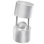 VEVOR Ice Cube Tray Set 60 mm, Ice Cube Mold with Drip Tray, Ice Tongs & Glass, Durable Ice Cube Trays, Silver, Whiskey, Americano