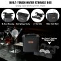 VEVOR Cubiteras para Hielo Redondo 2 Esferas de 6cm Fácil de Sacar Molde de Silicona Alimentaria para Cubitos de Hielo con Bolsa para Congelador y Pinzas para Bebidas Vino Cócteles Whisky Café Fiestas