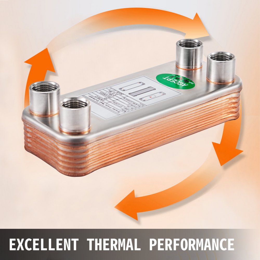 Intercambiador De Calor De Placas Soldadas Intercambiadorde 10 Placas Fb12