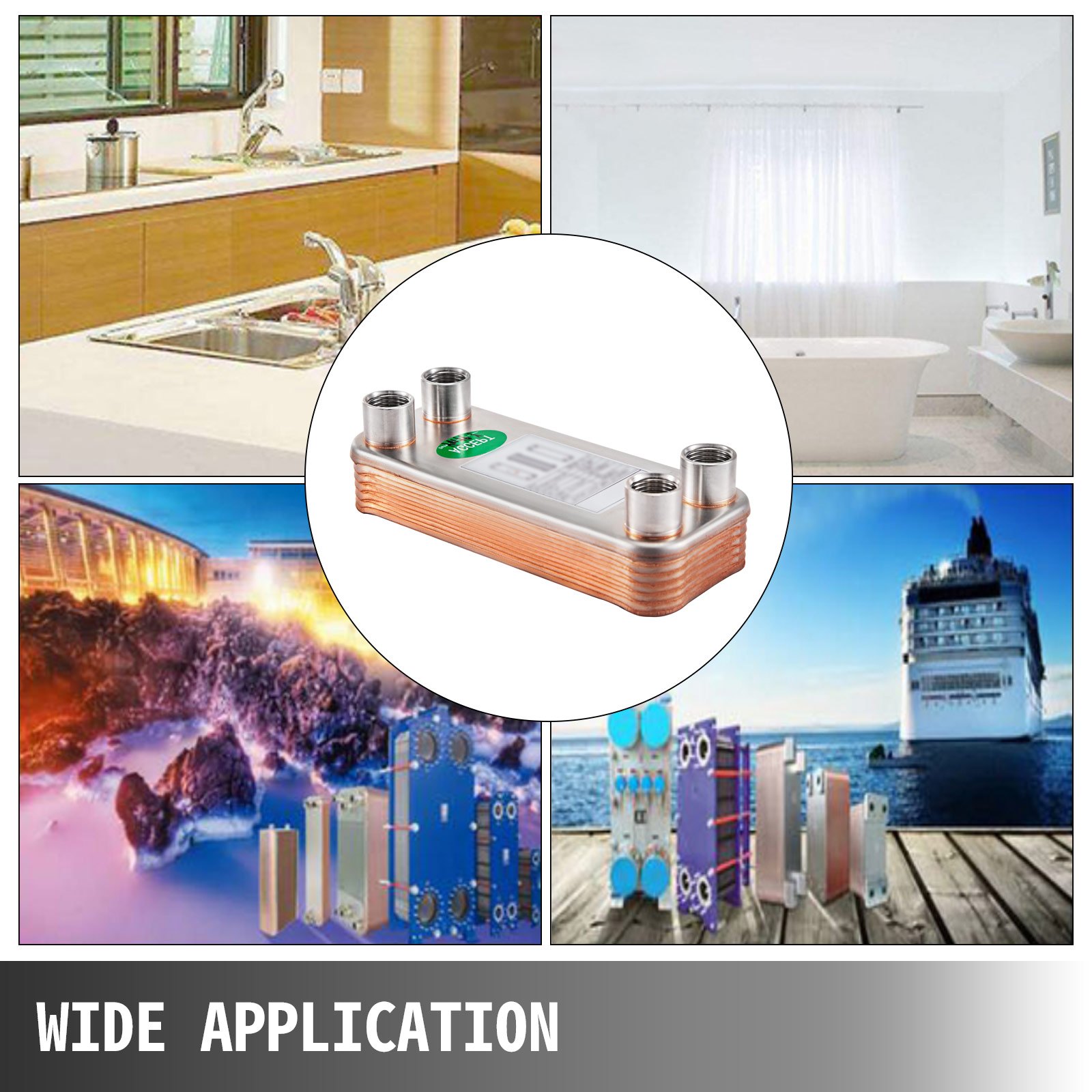 Intercambiador De Calor De Placas Soldadas Intercambiadorde 10 Placas Fb12