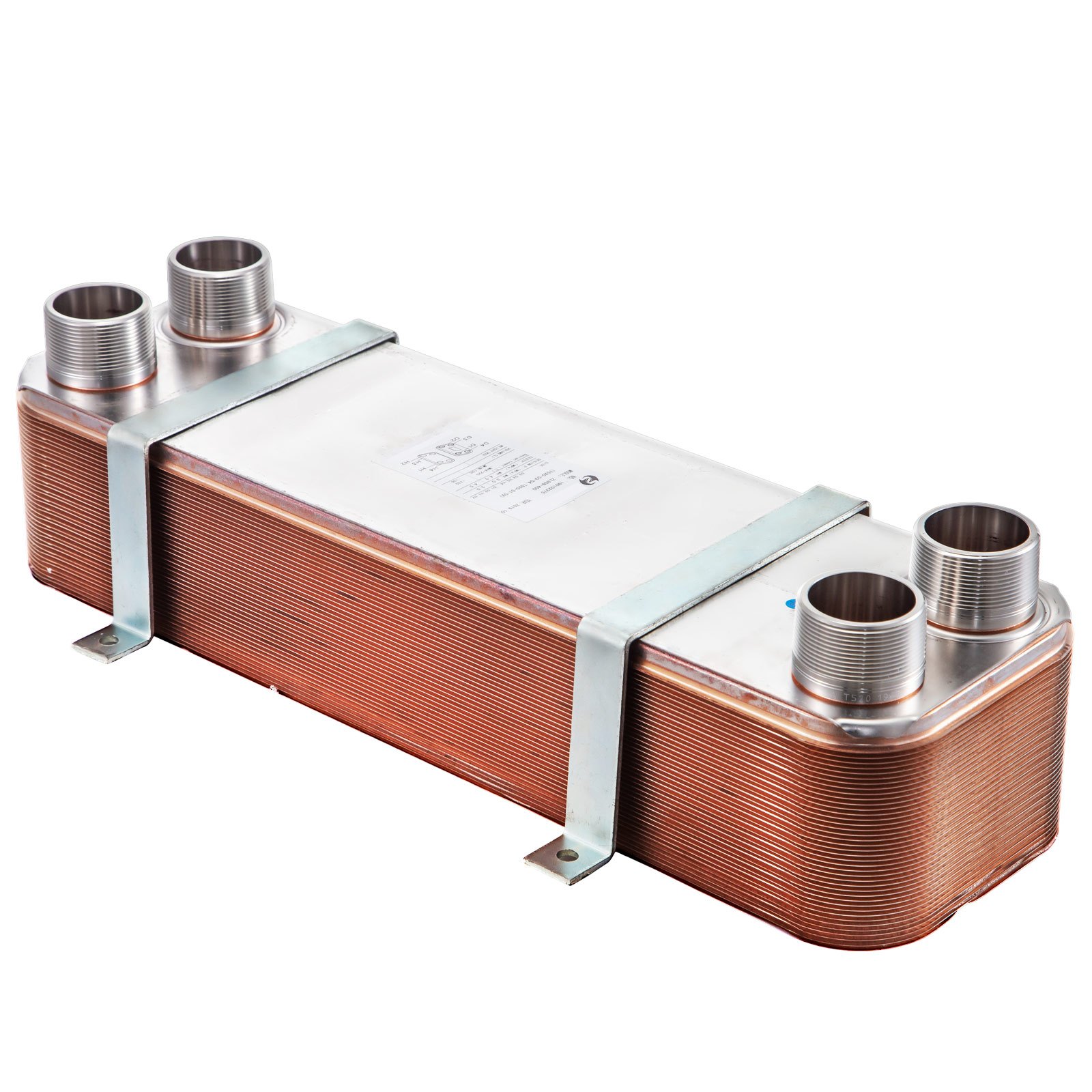 Intercambiador De Calor De Placas Soldadas Intercambiador De 40 Placas 3-4.5 Mpa