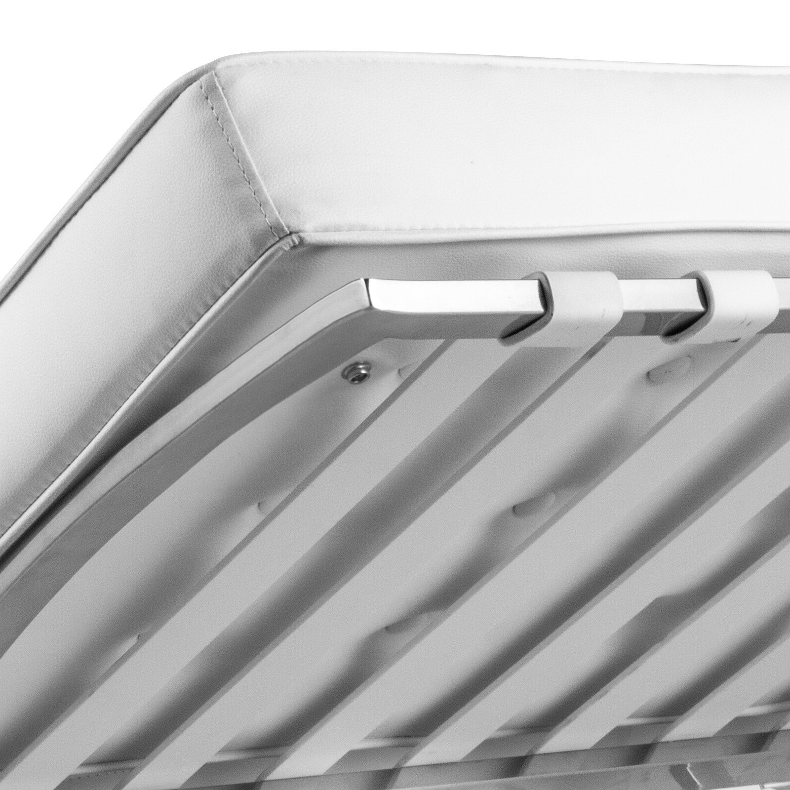 Silla Con Taburete Sillon De Cuero De La Pu Butaca Barcelona Lujosa