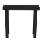 VEVOR 91.5 cm Console Table, Modern Desk Behind the Couch, Wooden Rectangle Entrance Desk, Narrow Long Sofa Table Accent Stand, Ideal for Hallway, Bedroom, Living Room, Foyer, Easy Assembly, Black