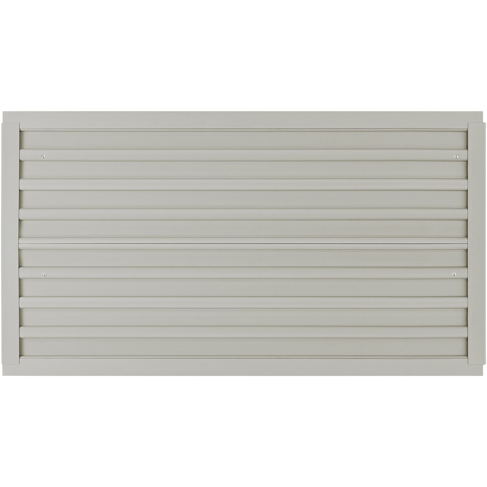 VEVOR Panel de Listones de Pared para Garaje 1220x310mm Panel de Almacenamiento de Herramientas 2 PCS Capacidad de 34kg para Taller, Tienda Minorista, Organización de Almacenamiento de Manualidades