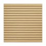 VEVOR Tool Wall 1220x1220x18mm, MDF Garage Slatwall with Modular Design, Wall Mounts, 11.3 kg Slatwall Panel with Interlocking Structure & DIY Cutting, Suitable for Storage & Presentation