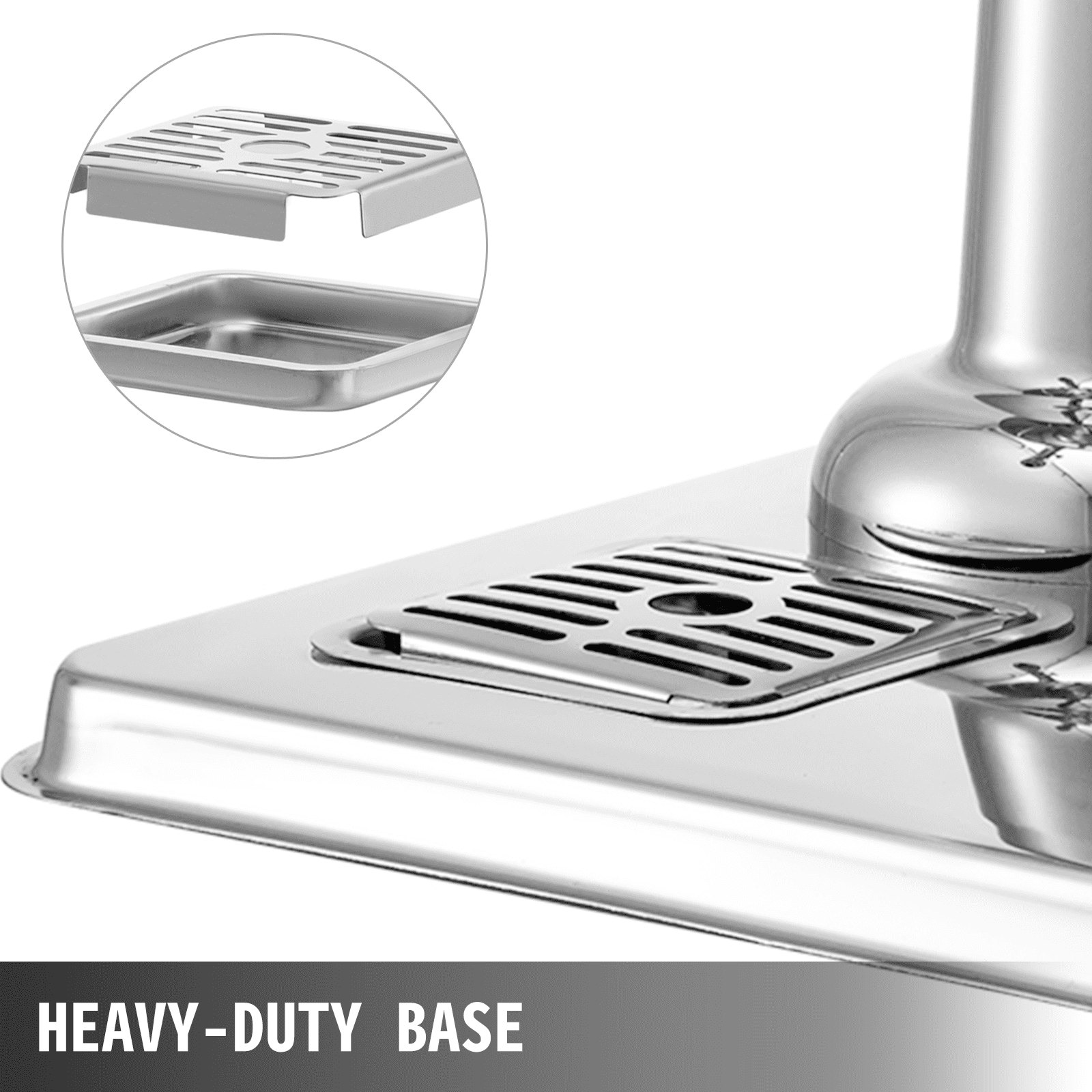 Dispensador De Bebidas Con Grifo Frío Y Caliente 11l * 2, Acero Inoxidable + Pc