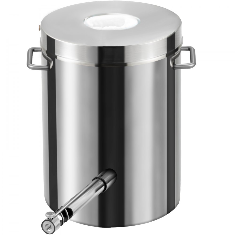 VEVOR Forja de Propano de Acero Inoxidable 6 KG Kit de Horno de Fusión de Metales Temperatura Máxima de 1482 °C Horno de Fundición de Propano 30 PSI Juego de Forja para Cobre, Aluminio, Oro, Plata