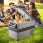 VEVOR Nevera Portátil Coche 45 L Nevera de Absorción Portátil, Neveras de Gas Butano Nevera Coche Nevera Termoeléctrica Portátil Nevera Portátil Eléctrica Nevera Camping Nevera Trivalente Nevera Vinos