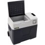 VEVOR Car Refrigerator, 12 Volt Car Refrigerator Fridge, 50 L Single Zone Portable Freezer with Wheels and Handle, -4℉-68℉, 12/24V DC and 100-240V AC Compressor Cooler for Outdoor, Camping