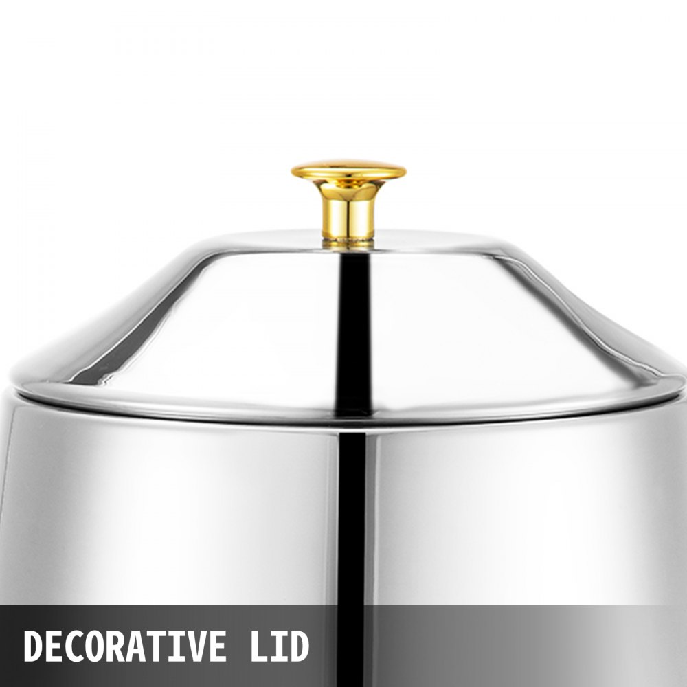 Dispensador Bebidas Dorado Acero Inoxidable 3 Galones Calentamiento Combustible