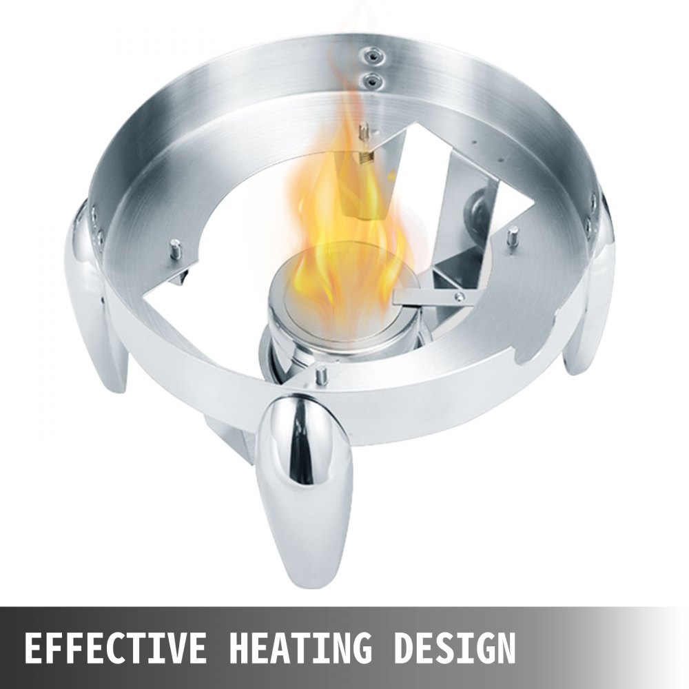 Dispensador Bebidas Plata Acero Inoxidable 3 Galones Calentamiento Combustible