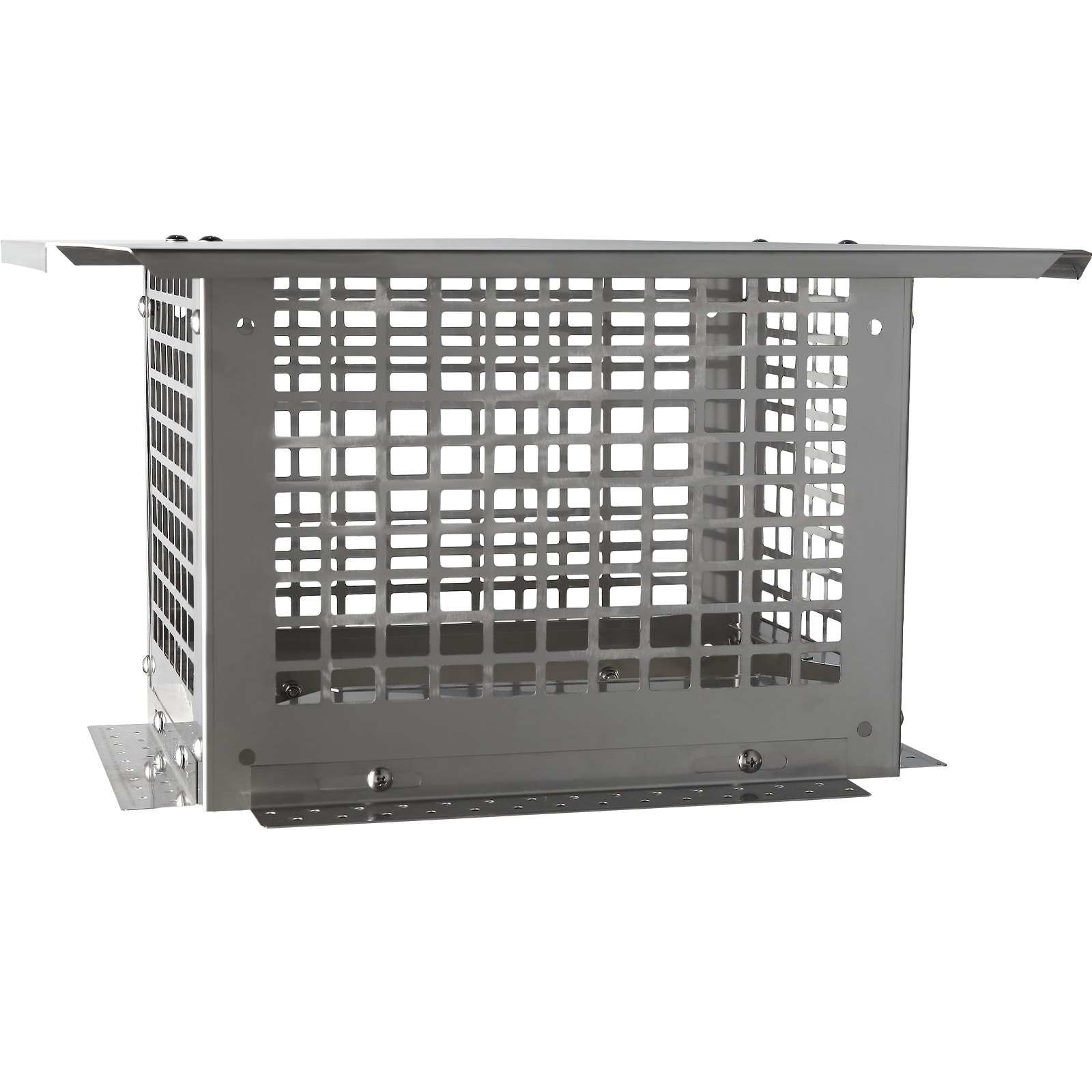 VEVOR chimney cowl, stainless steel 304, 472x381x250mm, bird guard, rain cap, 2 installation methods, compatible with various chimney types