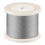 VEVOR wire rope set, 3.18mm x 305m, 316 stainless steel cable with cutter and gloves, 7.1kN breaking strength, 7 x 7 strands, construction grade for handrails, stairs, terraces, outdoor fences