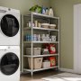 VEVOR Estantería de Almacenamiento para Cargas Pesadas 122x47x183 cm Estantería acero inoxidable almacenaja Estantes de Cocina de Acero Inoxidable Capaz de Colocar Una Variedad Electrodomésticos