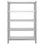 VEVOR Estantería de Almacenamiento para Cargas Pesadas 122x47x183 cm Estantería acero inoxidable almacenaja Estantes de Cocina de Acero Inoxidable Capaz de Colocar Una Variedad Electrodomésticos