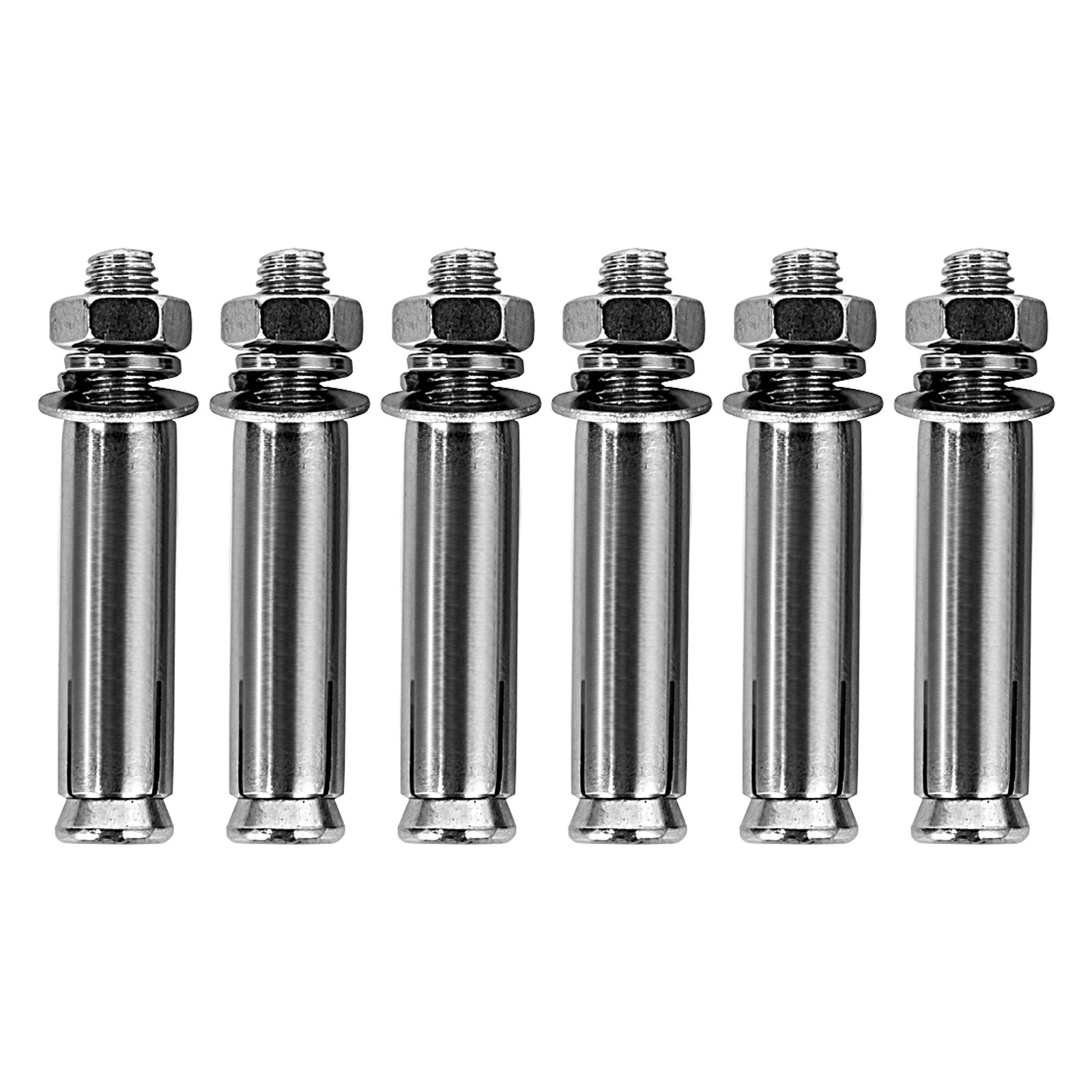 Vevor Pasamanos De Acero Inoxidable Con 2 Barras Transversales De Seguridad 1,5m