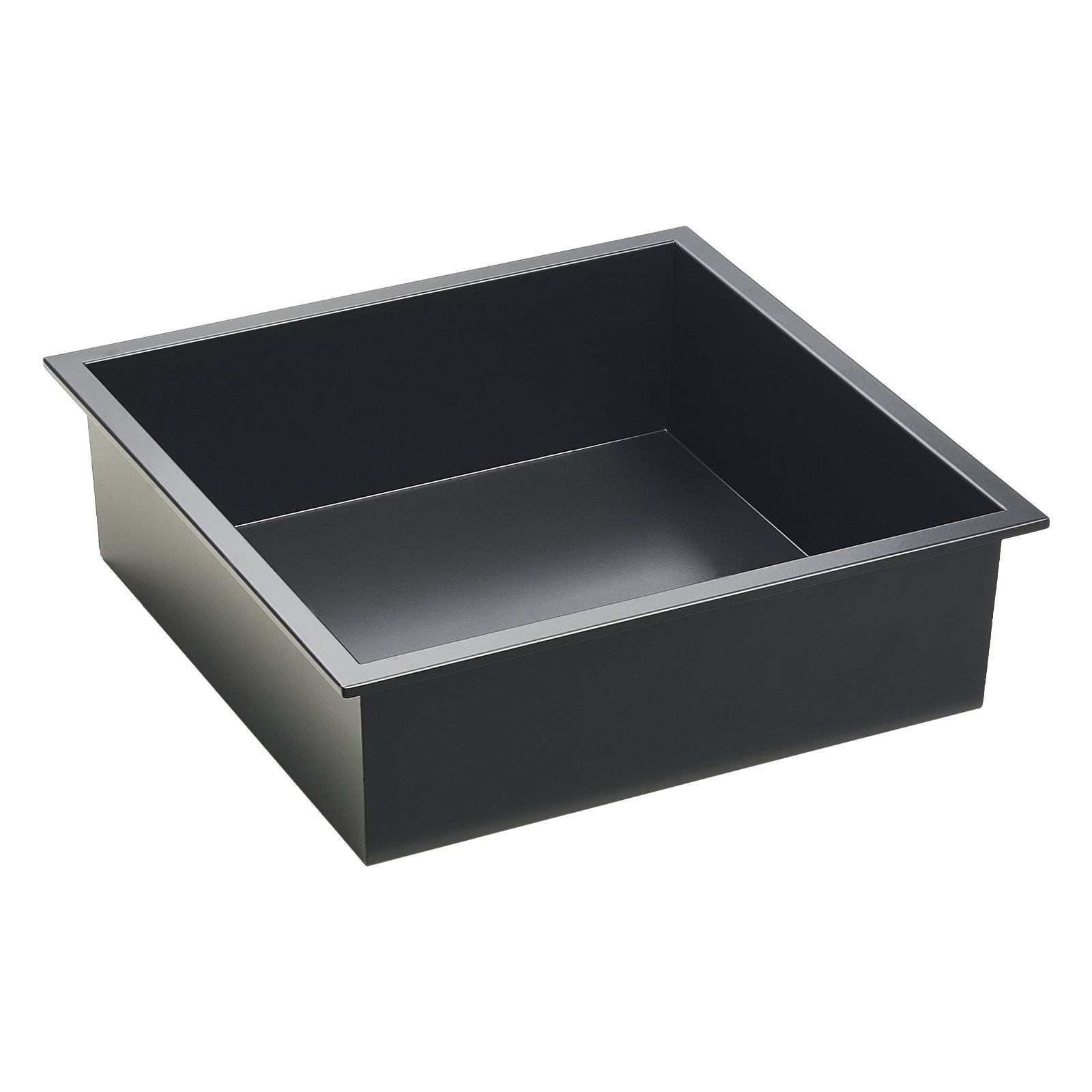 VEVOR Nicho de Ducha Empotrado 33 x 33 x 10,2 cm Estante Divisor de Pared de Acero Inoxidable Organizador de Jabón y Champú con Marco Sellado Impermeable Duradero Fácil de Instalar para Baño, Negro