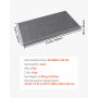 VEVOR Paneles Acústicos de Fibra de Vidrio, Paneles de Absorción de Sonido, Insonorizados Autoadhesivos, para Estudios, Oficinas, Cine en Casa, Salas de Reuniones, Gris, 600 x 300 x 50 mm, 4 uds