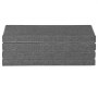 VEVOR acoustic panels, 4 pieces, 600x300x50 mm, fiberglass, sound-absorbing panels, self-adhesive, acoustic wall panels, for studios, offices, home cinemas, conference rooms, gray