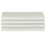 VEVOR acoustic panels, 4 pieces, 600x300x50 mm, wall panels, sound-absorbing panels, self-adhesive, soundproof wall panels, for studios, offices, home cinemas, conference rooms, beige
