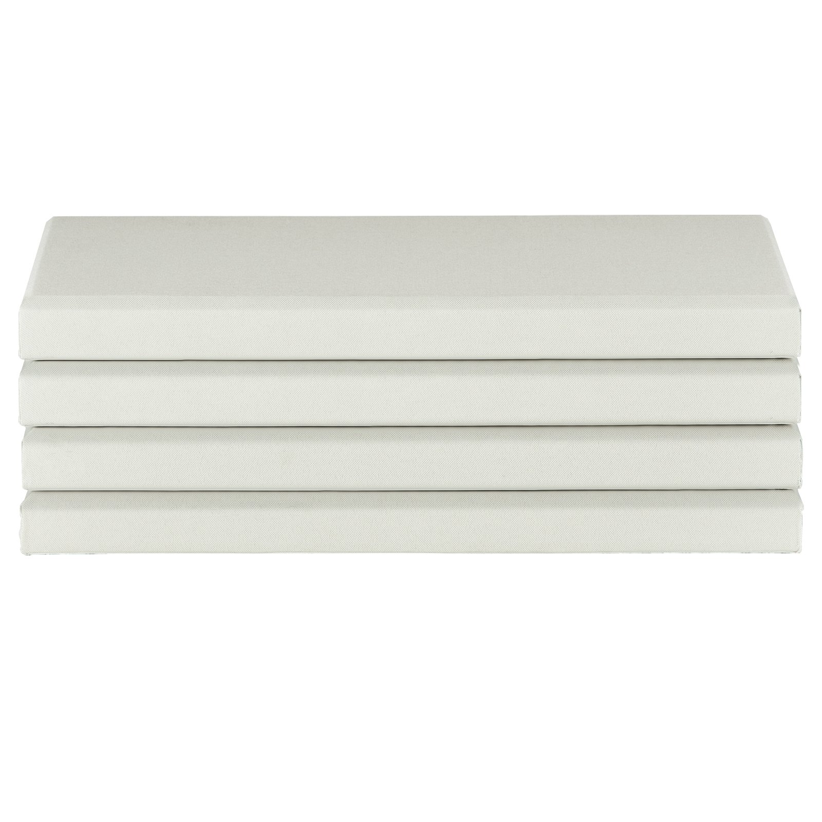 VEVOR acoustic panels, 4 pieces, 600x300x50 mm, wall panels, sound-absorbing panels, self-adhesive, soundproof wall panels, for studios, offices, home cinemas, conference rooms, beige