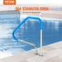 VEVOR Rampa Piscina Barandilla Barra Prefabricada Acero Inoxidable 1165x935 mm