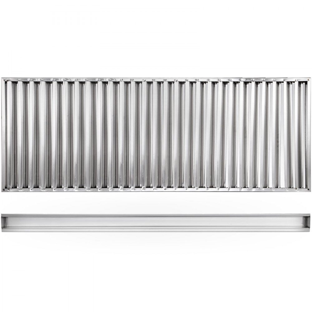 VEVOR Campana Extractora de Concesión, Escape de Campana de Camión de Alimentos, 2,100 mm x 760 mm, Acero Inoxidable, Extractor de Humos de Alta Resistencia y Fácil de Instalación de Calidad