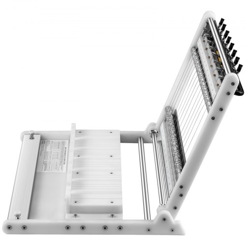 VEVOR Cortador de Jabón de Alambre Múltiple Corte de 1-15 Barras Máquina Cortadora de Alambre Acero para Jabón Cuerpo de Plástico Espesor de 2cm 2,5cm 3cm para Cortar Vela Queso Mantequilla Chocolate