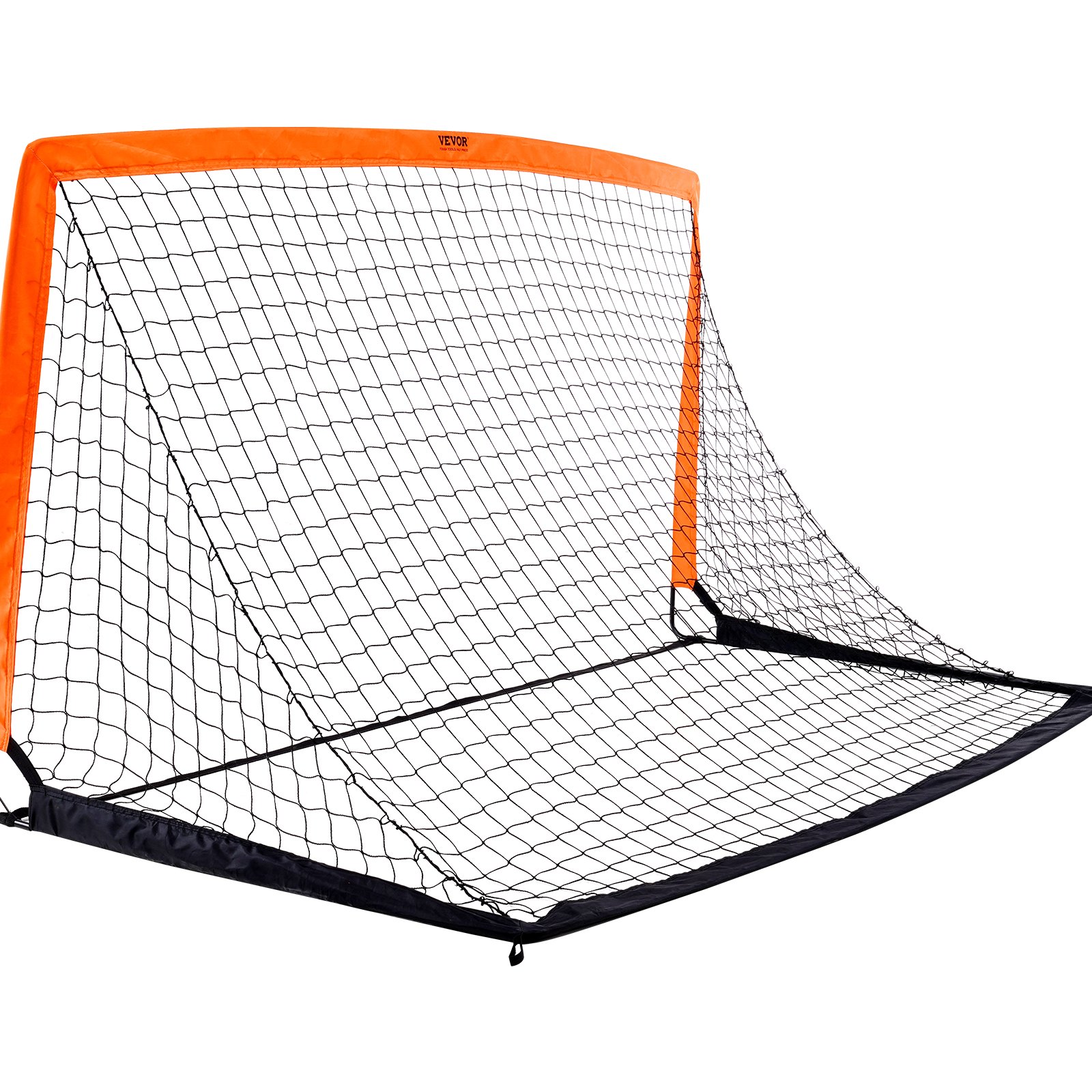 VEVOR Portería de Fútbol Emergente para Niños de 189 x 99 cm con Bolsa de Transporte, Portería Portátil Marco de Fibra de Vidrio y Red de Dacron para Entrenar en Patio, Jardín, Parque al Aire Libre