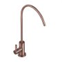 VEVOR Grifo de Acero Inoxidable para Agua Potable sin Plomo, Grifo de Ósmosis Inversa con Válvula de Latón Macizo, Resistente a la Corrosión y Duradero, para Fregadero de Cocina, Bar, Cafetería