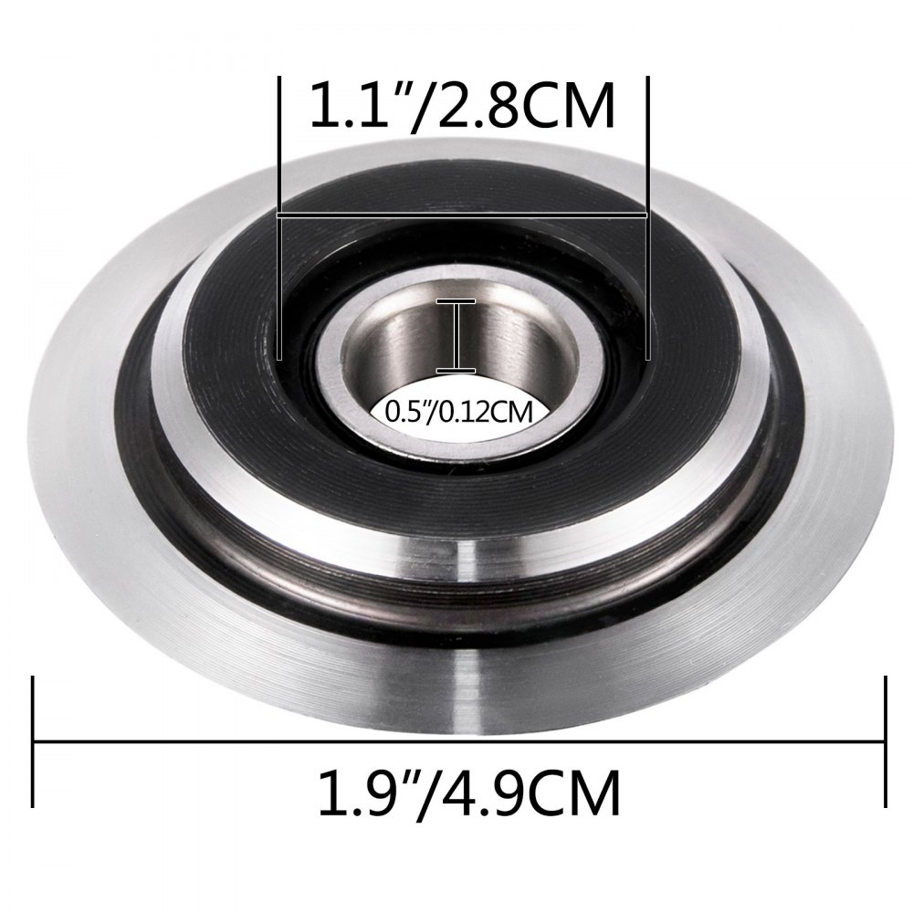 Vevor 4 Cuchillas De Repuesto Para Máquina Pelacables Con Grosor De 12 Mm