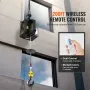 VEVOR 2 en 1 Polipasto Eléctrico 1500W Cabrestante Eléctrico Portátil 498,95 kg Altura de Elevación 7m Velocidad de Elevación 4 m/min Control Remoto Inalámbrico para Garaje Almacén Remolque de Fábrica