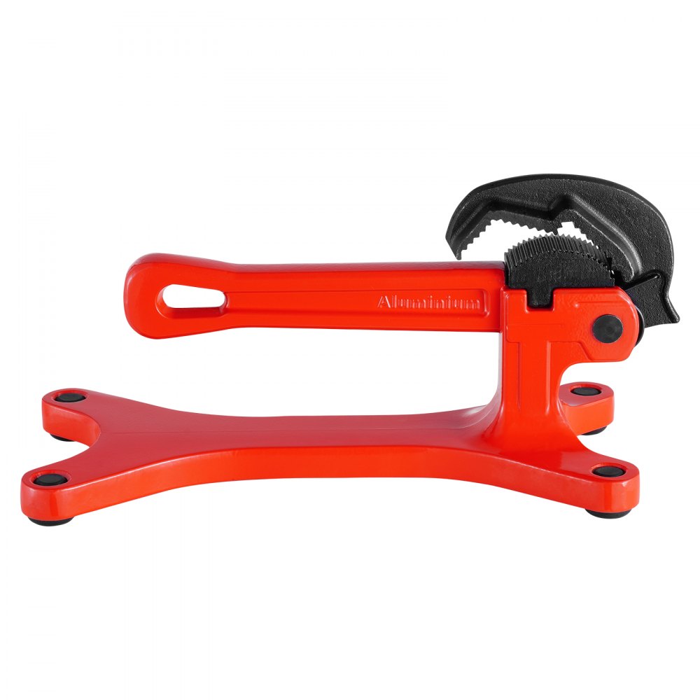 VEVOR Tornillo de Banco Portátil para Tuberías de Aluminio Liviano, Capacidad de Sujeción 0,32 a 3,8 cm, para Instalación, Reparación y Mantenimiento de Plomería en el Lugar, 270 x 115 x 130 mm