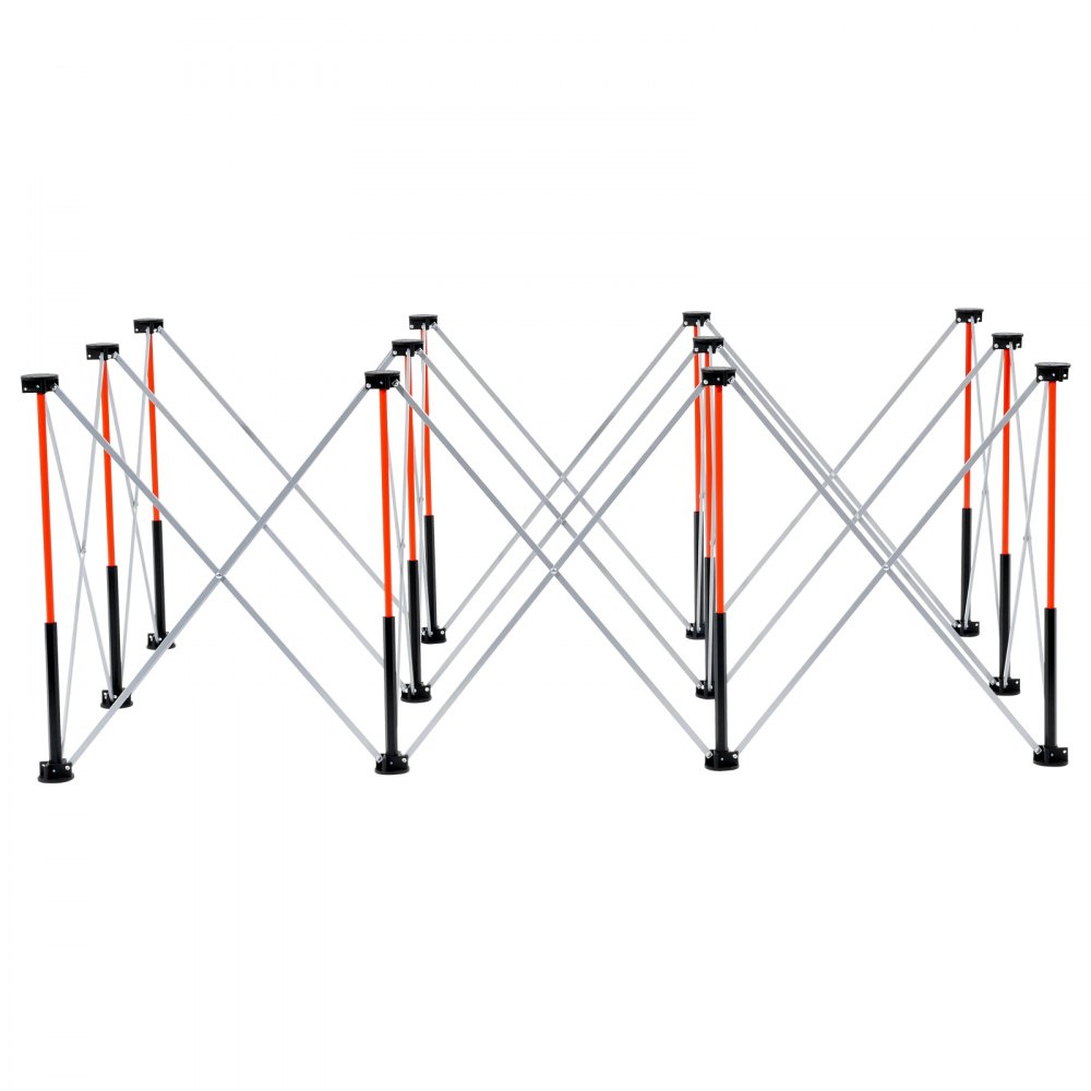 VEVOR Banco de Trabajo Plegable Portátil, Banco de Trabajo 1865 x 1261 x 733 mm con Bolsa de Almacenamiento (Tablero no Incluido), Capacidad de Peso de 2041 kg para Garaje, Taller y Exterior