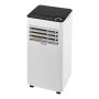 VEVOR Portable Air Conditioner, 9000 BTU 2.6kW 3-in-1 Standing Cooling Ac Unit, LED Touch Panel & Remote Control, 24h Timer, Cooling/Dehumidifier/Fan Mode for Room Indoor, White, Energy Efficiency: A