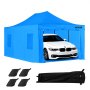 VEVOR Carpa Portátil para Cabina de Pintura en Aerosol, Impermeable Plegable, 4 Ventanas Laterales de Malla a Autopartes, Muebles y Motocicletas, contra Salpicaduras, Azul, 5985 x 4000 x 3730 mm