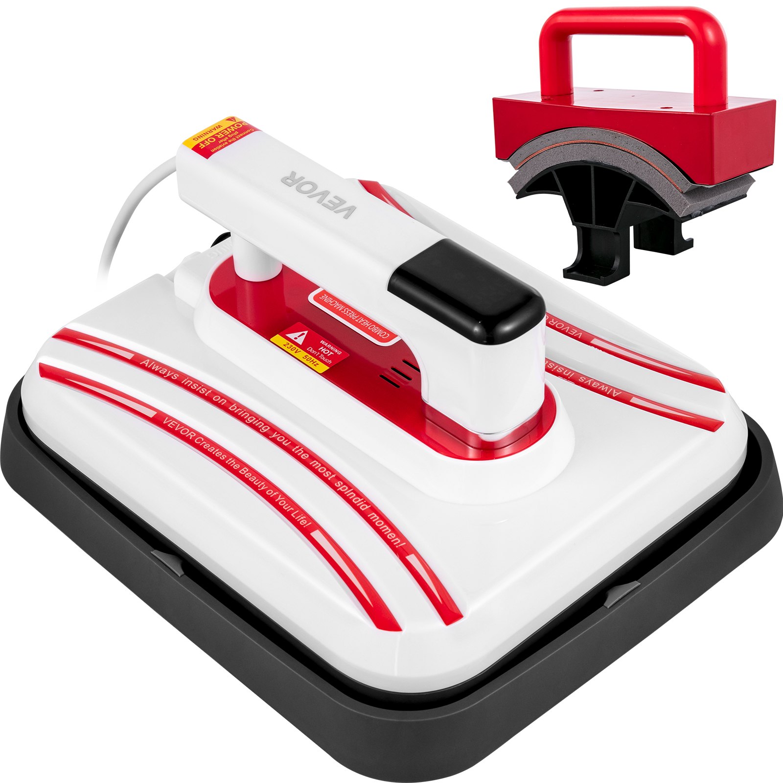 Prensa De Calor De 10 X 10 Pulgadas, Máquina De Prensado De Calor Para Camiseta