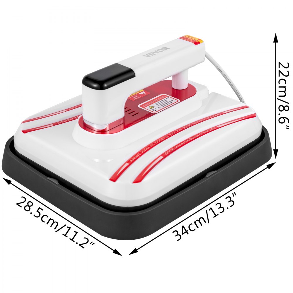 Prensa De Calor P1210-hm De 12" X 10" Portátil Para Camiseta Con Pantalla Táctil