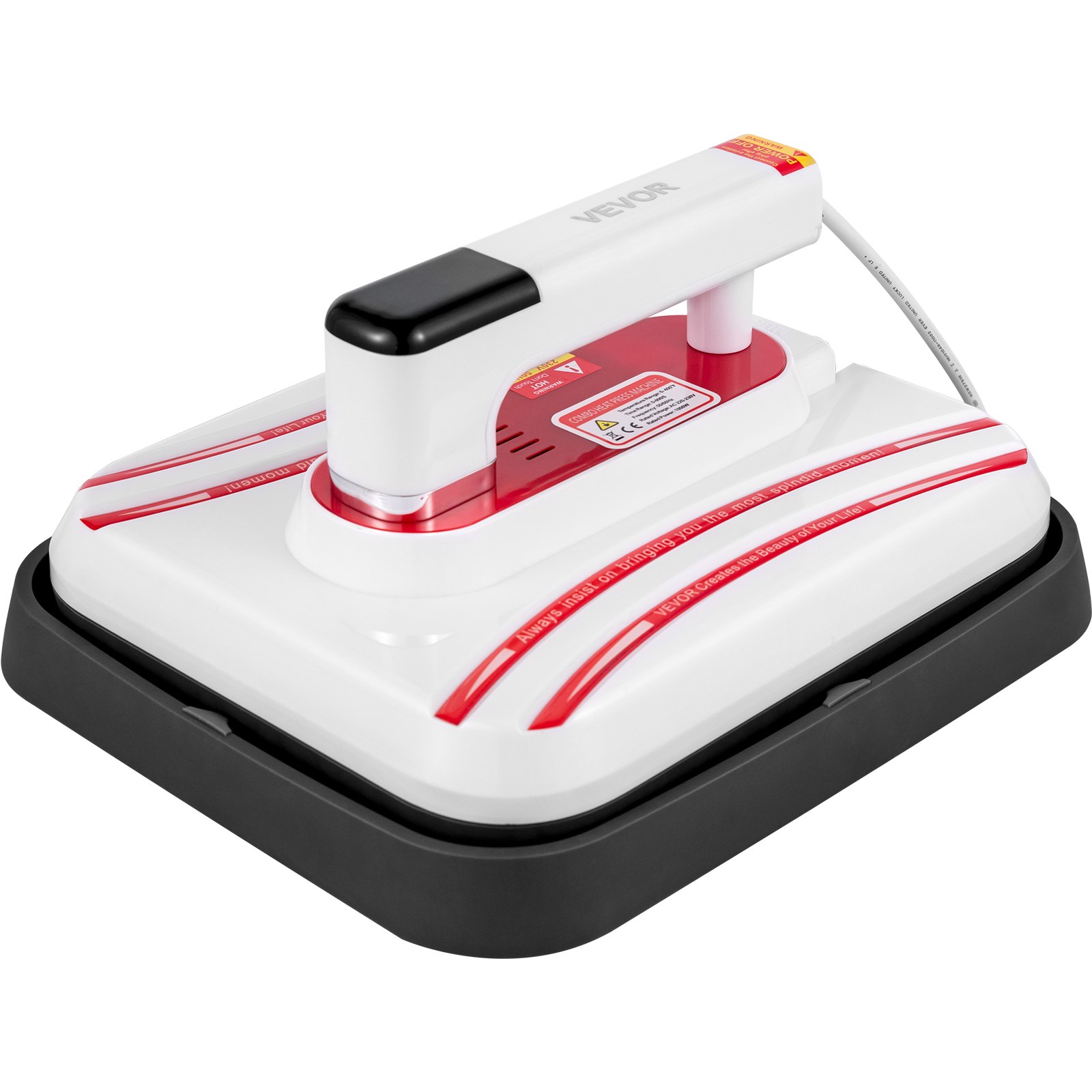 Prensa De Calor P1210-hm De 12" X 10" Portátil Para Camiseta Con Pantalla Táctil