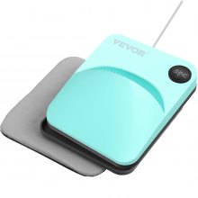 VEVOR Prensa de Calor Verde de 30 x 25 cm, Máquina de Prensado en Caliente por Transferencia por Sublimación Prensa Fácil de Planchar para Camisetas, Bolsos, Almohadas