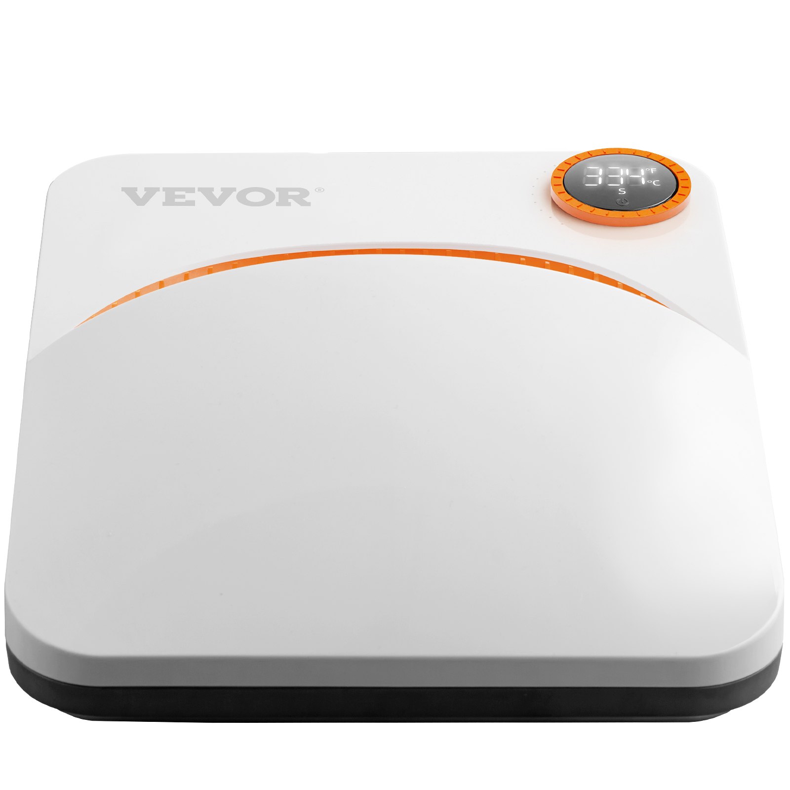 VEVOR Prensa de Calor Portátil 22.8x22.8 cm para Camisetas de Bricolaje Máquina de Prensa de Calor Portátil 670W Prensa de Transferencia de Calor Temperatura 40-205°C por Uso Doméstico Bricolaje